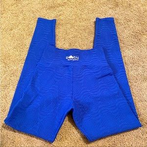 BOOTY BY BRABANTS Mermaid Effect Leggings Royal Blue One Size